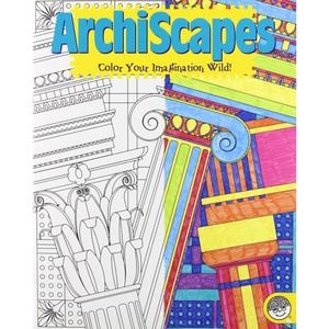 Archiscapes: Color Your Imagination Wild! [Paperback] Mindware and Turner, Adam